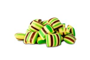 Karmelki nadziewane o smaku bananowym