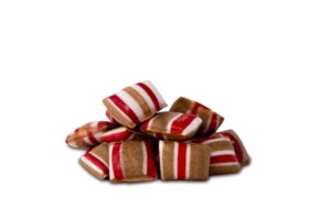 Karmelki nadziewane o smaku czekoladowym