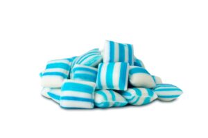 Karmelki nadziewane o smaku gumy balonowej