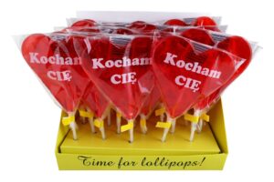 Lizak serce kocham cię opakowanie zbiorcze