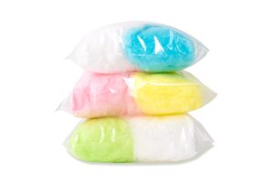 Wata cukrowa w woreczku